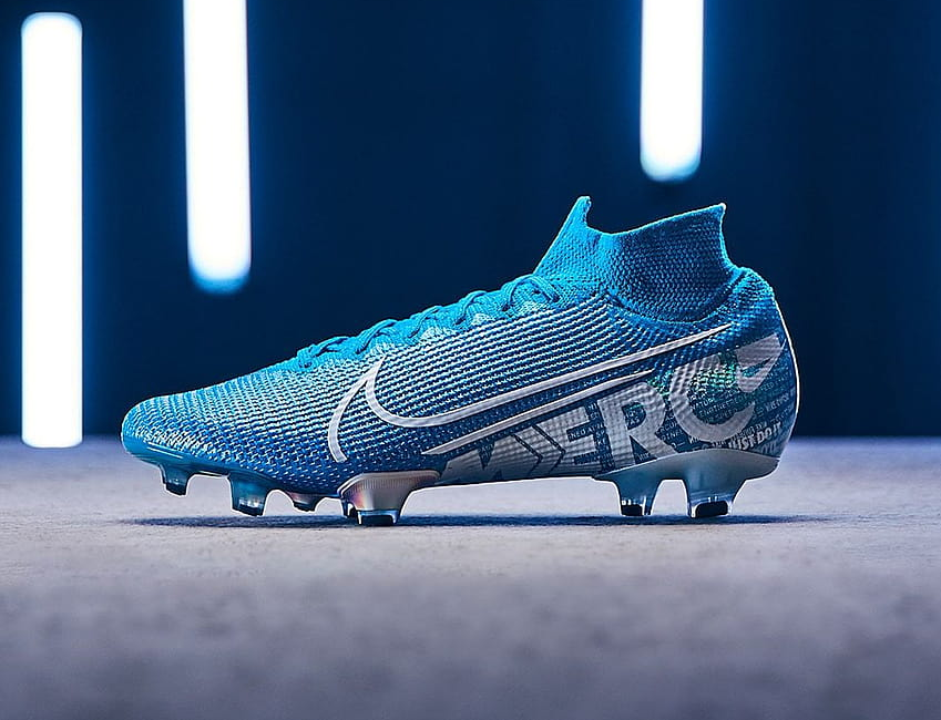 Blue Soccer Cleats